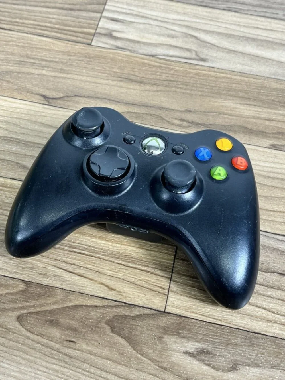 Microsoft Xbox 360 Wireless Controller, Black, Model 1403